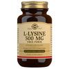 Solgar L-Lysine 500 mg innehåller den essentiella aminosyran, L-Lysine, i vegetabiliska HPMC-kapslar Med24.se
