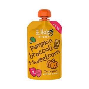 Ella´s Kitchen ekologiska pumpa, broccoli & majs Med24.se