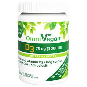 Omnisym Pharma OmniVegan D-3 60 kapslar