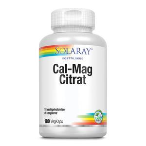 Solaray Cal-Mag Citrate - För benstommens underhåll Med24.se