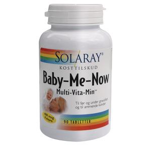 Solaray Baby-Me-Now - Multivitamin till före och under graviditeten samt för ammande kvinnor Med24.se