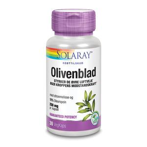 Solaray Olivblad GP Extrakt - 30 kapslar