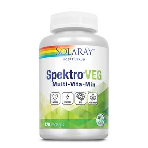 Solaray SpektroVEG - Vegetabilisk multivitamin med unik sammansättning av vitaminer, mineraler och örter Med24.se