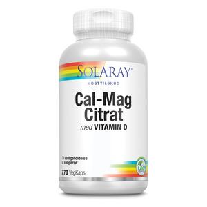 Solaray - Kalcium Magnesium Citrate med D-vitamin