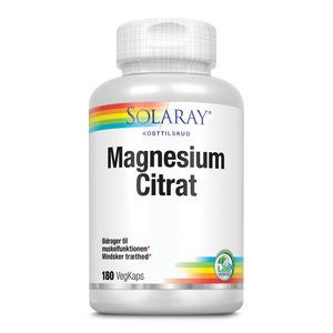 Magnesiumcitrat från Solaray hjälper bland annat att upprätthålla normal benstomme och tänder Med24.se