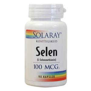 Solaray Selen - en stark antioxidant som skyddar kroppen mot fria radikaler
