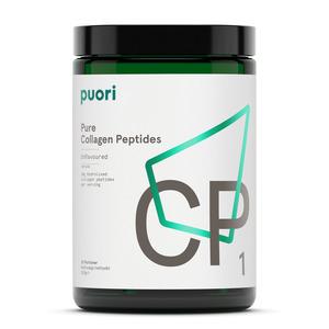 Med Puori CP1 får du 10 g rena, hydrolyserade kollagenpeptider per dag - detta garanterar optimal absorption och funktion Med24.se