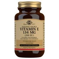 Solgar E-vitamin 134 mg - 100 kapslar