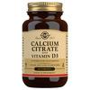 Solgar Calcium Citrate + D3 täcker kroppens dagliga kalciumbehov och innehåller också D-vitamin för att stödja absorptionen Med24.se