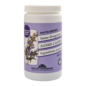Vegetabilska Agnus Castus kapslar från Natur-Drogeriet - ett hjälpmedel för kvinnors menstruation och hormonella balans Med24.se