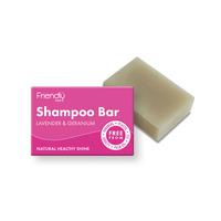 Friendly shampoobar lavendel/geranium - 95 g
