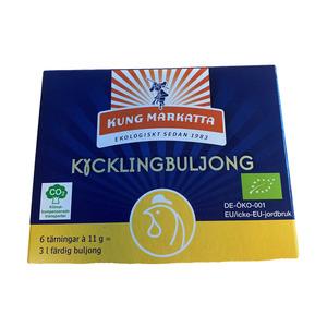 Kung Markatta kycklingbuljong är tillverkad av ekologiska och naturliga ingredienser Med24.se