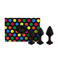 Feelztoys Bibi Butt Plug Set - Svart