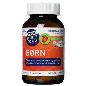 Livol Multi Total Barn Jordgubb - 150 st