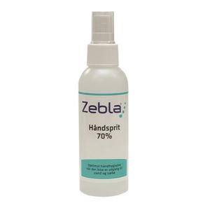 Zebla Hand Spray Spray 70% motverkar effektivt förekomsten av bakterier Med24.se