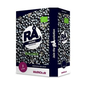 3 liter ekologisk juice i box med Aronia från RÅ Med24.se