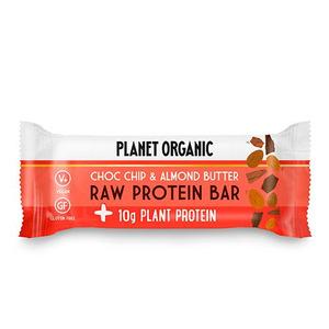 Planet Organic - RAW proteinbar med krämigt mandelsmör och läckra chokladbitar Med24.se