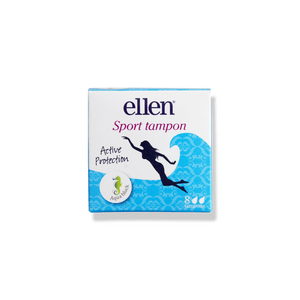 Ellen Probiotiska Tamponer Aqua Block Sport - 8 st