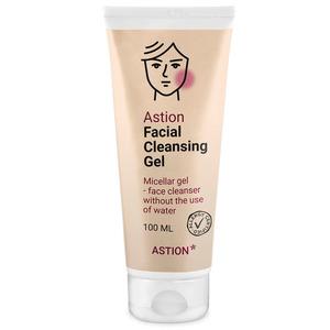 Astion Pharma Face Cleansing Gel: Ansiktsrengöring för alla hudtyper utan användning av vatten Med24.se