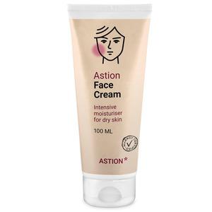 Face Cream fra Astion Pharma: Ger fukt och vård av torr hud, eksem och psoriasis - 100 ml Med24.se