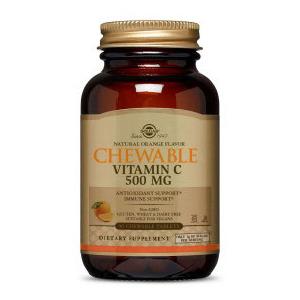 Solgar Vitamin C tuggtabletter med frisk apelsinsmak Med24.se