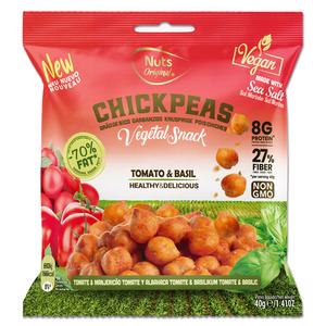 Crunchy Chickpeas med underbar smak av tomat og basilika Med24.se
