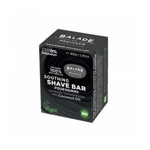 Balade en Provence Soothing Shaving Bar - Lugnande raktvål med kokosolja och fräsch citrusdoft Med24.se