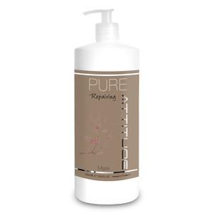 Pure Repairing Attitude Mask från Trontveit - naturlig hårmask för mycket skadat hår i ekonomipack Med24.se