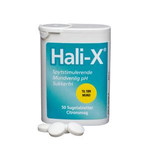 Hali-X sugtabletter för dig som lider av muntorrhet Med24.se