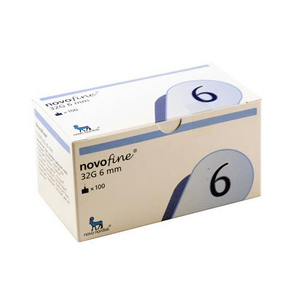 NovoFine pennkanyl 0,23 x 6 mm - 100 st Med24.se