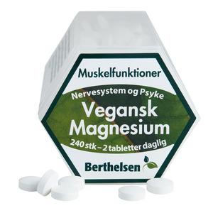 Berthelsen Magnesium 600 mg - 240 tabletter