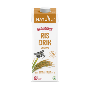 Ekologisk Risdryck från Naturli '- 100% växtbaserat alternativ till komjölk Med24.se