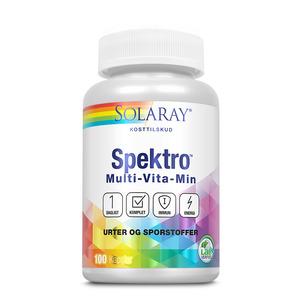 Få alla viktiga vitaminer och mineraler för immunsystemet med Solaray Spektro Multi-Vita-Min Med24.se