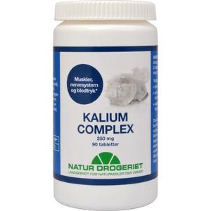 Natur-Drogeriet Kalium Complex innehåller 250 mg kalium per tablett Med24.se