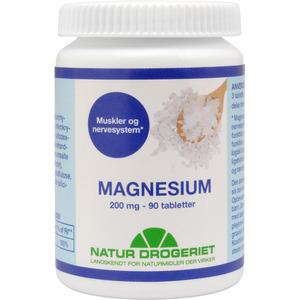 Natur Drogeriet Mega Magnesium 200 mg - 90 tabletter