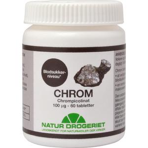 Natural Drogeriet Maxi Krom tabletter (100 mikrogram) - 60 st.