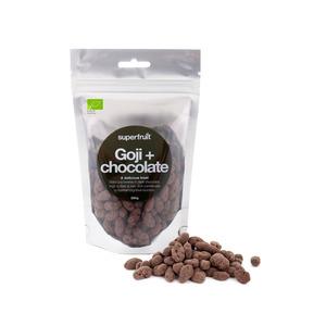 Ekologiska Gojibär belagda med härlig, mörk choklad - vegan! Med24.se