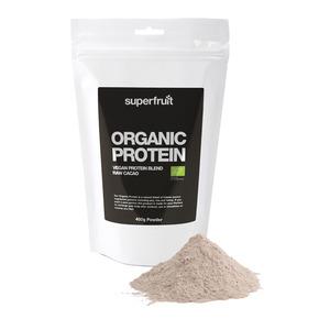 Organic Greens Superfruit, ekologiskt protein med kakao Med24.se