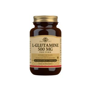 Solgar L-Glutamin innehåller aminosyran glutamin, som är en del i strukturen hos proteiner Med24.se