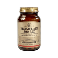 Solgar Bromelain 300 mg - 60 kapslar