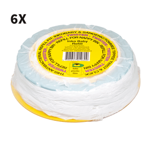 Paketerbjudande - 6 refillpåsar till Sangenic Twist & Click och Inkobaby blöjhink Med24.se