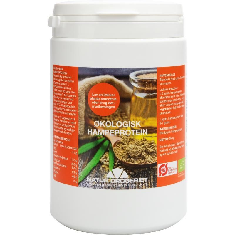 Natur-Drogeriet Hampaprotein, eko - 350 g