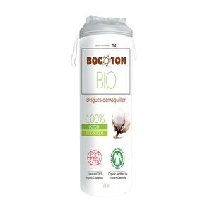 Bocoton Bio bomullsrondeller i 100% ekologisk bomull Med24.se
