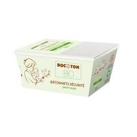 Bocoton Bio Säkerhets-bomullspinne i papper - 60 st