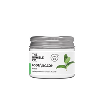 The Humble Co. naturlig tandkräm i glasburk fresh mint - 50 ml