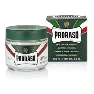 Proraso Pres Garden Cream med Eucalyptus & Mentol är en skyddande och uppfriskande tryck trädgård.