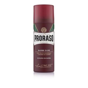 Proraso Rakskum med Sandelträolja är ett extra vårdande raklödder, bra för kraftig skäggväxt.