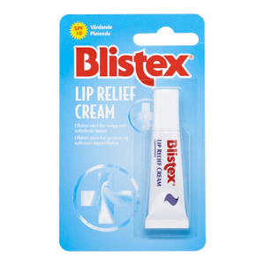 Blistex Lip Relief Cream SPF10 ger extra vård Med24.se