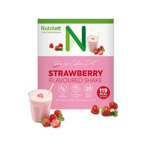 VLCD - very low calorie diet med Nutriletts jordgubbs-shake.