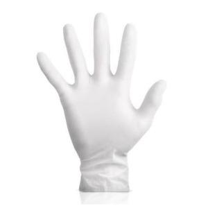 Klinion Protection Latex engångshandskar - Puderfri, polymercoated Med24.se